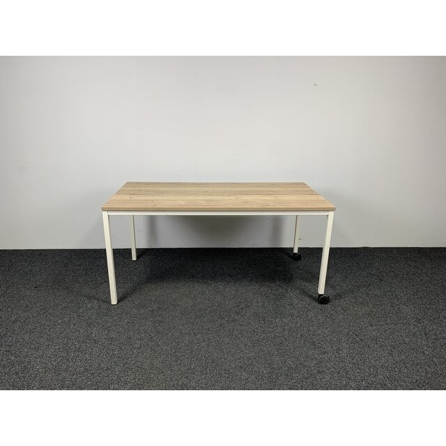 Refurbished Ahrend Verrijdbare Kantinetafel - 160x80 cm