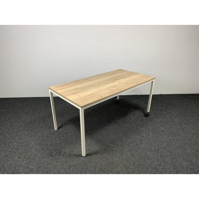 Refurbished Ahrend Verrijdbare Kantinetafel - 160x80 cm