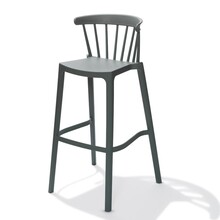 Vintage Barkruk Stilo - Olijfgroen