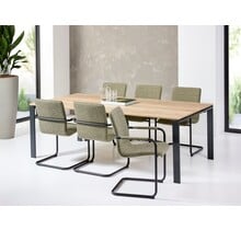 Vergadertafel Cube-serie - 220 x 110 cm