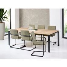 Vergadertafel Cube-serie - 220 x 110 cm