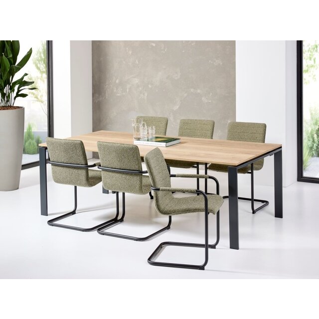 Vergadertafel Cube-serie - 220 x 110 cm