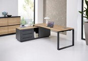 Directie Hoekbureau Cube-serie - 224 x 180 cm