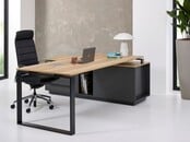 Directie Hoekbureau Cube-serie - 224 x 180 cm