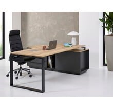 Directie Hoekbureau Cube-serie - 224 x 180 cm