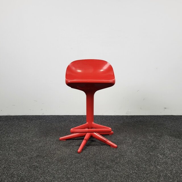 Kartell Spoon Barkruk - Rood