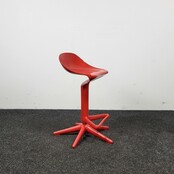 Kartell Spoon Barkruk - Rood
