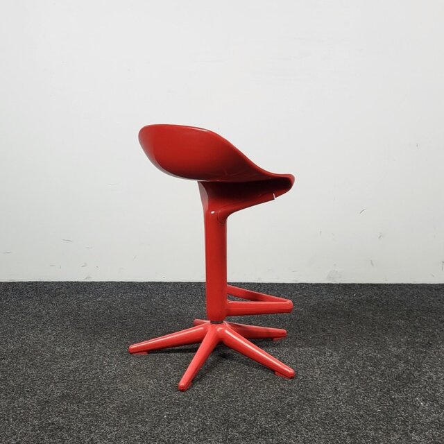 Kartell Spoon Barkruk - Rood
