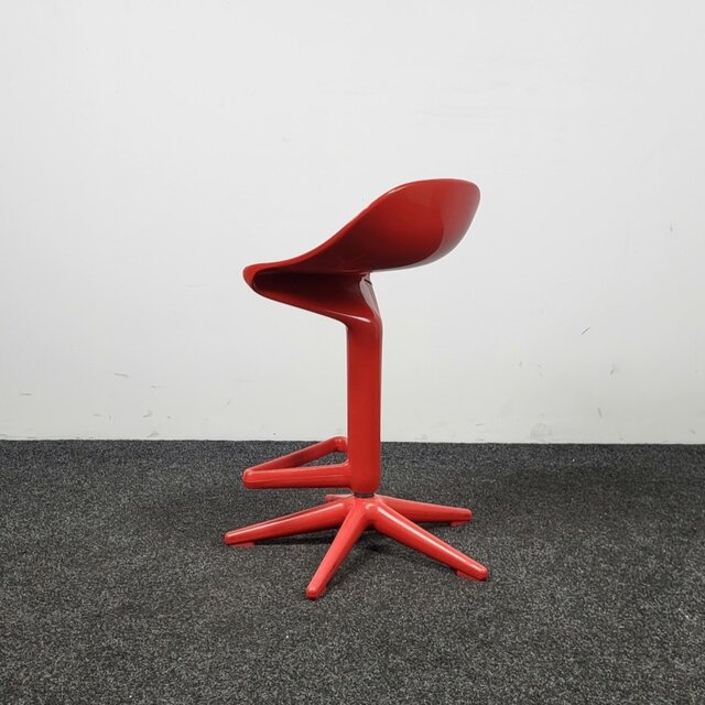 Kartell Spoon Barkruk - Rood