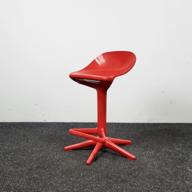 Kartell Spoon Barkruk - Rood