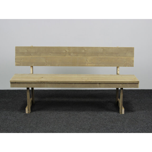 Steigerhouten Bank - 180 cm Breed