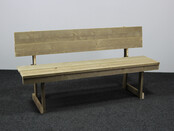 Steigerhouten Bank - 180 cm Breed