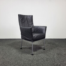 Montis Chaplin - Zwarte Lederen Zitting