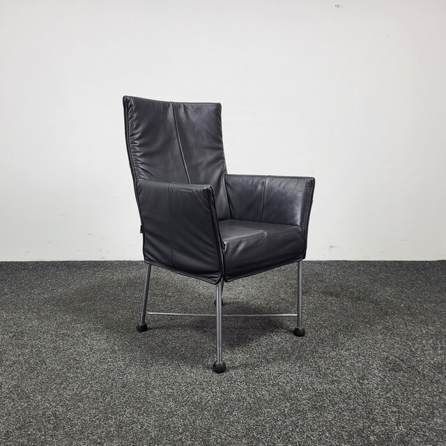 Montis Chaplin - Zwarte Lederen Zitting