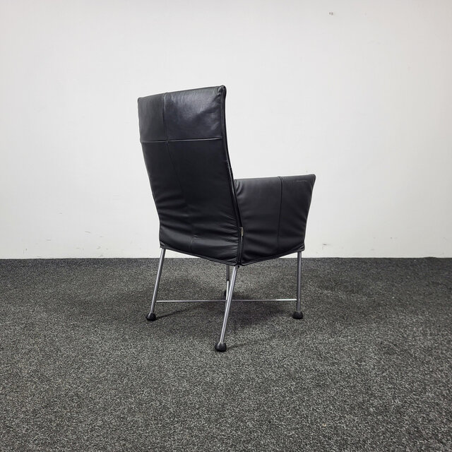 Montis Chaplin - Zwarte Lederen Zitting