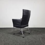 Montis Chaplin - Zwarte Lederen Zitting