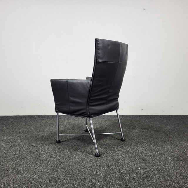 Montis Chaplin - Zwarte Lederen Zitting