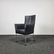 Montis Chaplin - Zwarte Lederen Zitting