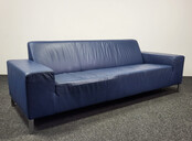 Gelderland 6511 Bank - Blauw Leren Design Gelderland 6511 Bank - Blauw Leren Design