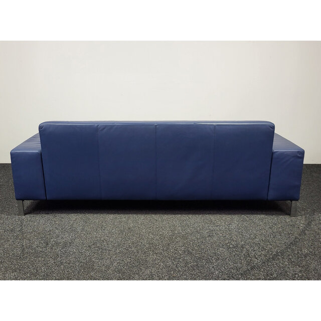 Gelderland 6511 Bank - Blauw Leren Design Gelderland 6511 Bank - Blauw Leren Design