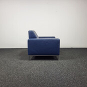 Gelderland 6511 Fauteuil - Blauw Leren Design