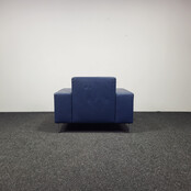 Gelderland 6511 Fauteuil - Blauw Leren Design