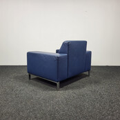 Gelderland 6511 Fauteuil - Blauw Leren Design