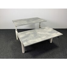 Refurbished Gispen Duo Bureau - Nieuw Blad Naar Keuze | 140 x 80 cm