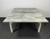 Refurbished Gispen Duo Bureau - Nieuw Blad Naar Keuze | 140 x 80 cm