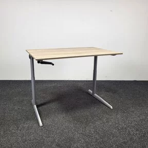 Ahrend Slingerbureau - Ronde Poot | 120 x 80 cm