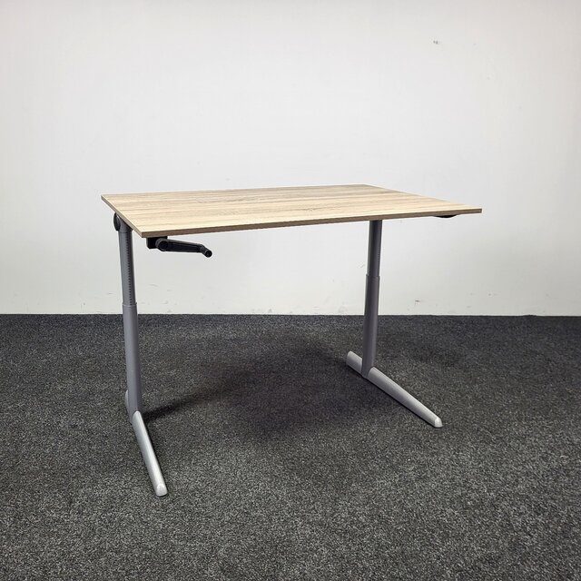 Ahrend Slingerbureau - Ronde Poot | 120 x 80 cm