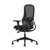 Bureaustoel Noah - Zwart | Ergonomisch Design