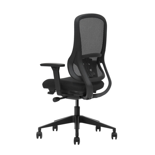 Bureaustoel Noah - Zwart | Ergonomisch Design