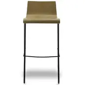 Barkruk - Black Series | Blank Eiken Zitting