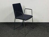 Wiesner Hager Stoel - Grijs/Blauwe Stof