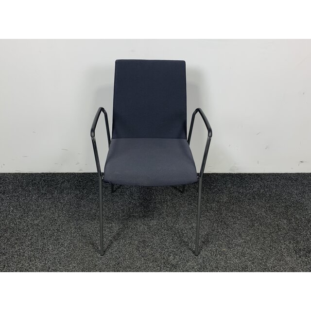 Wiesner Hager Stoel - Grijs/Blauwe Stof