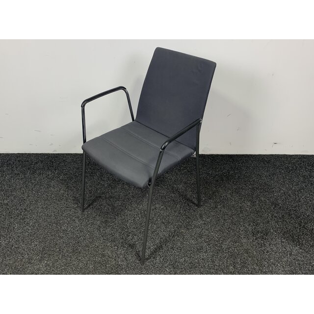 Wiesner Hager Stoel - Lichtgrijze Stof