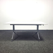 Vitra Ad Hoc Slinger Bureau - 140 x 80 cm | Nieuw Blad Naar Keuze Vitra Ad Hoc Slinger Bureau - 140 x 80 cm | Nieuw Blad Naar Keuze