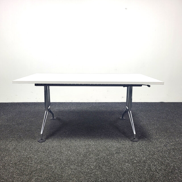 Vitra Ad Hoc Slinger Bureau - 140 x 80 cm | Nieuw Blad Naar Keuze Vitra Ad Hoc Slinger Bureau - 140 x 80 cm | Nieuw Blad Naar Keuze