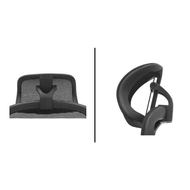 Bureaustoel Noah - Zwart | Ergonomisch Design