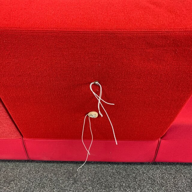 Vitra Polder Sofa XS - Rood