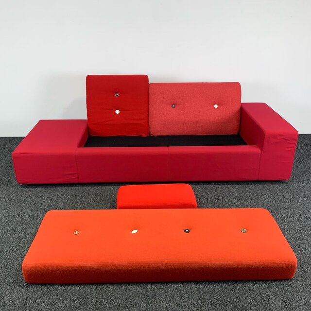 Vitra Polder Sofa XS - Rood