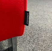 Lensvelt Hocker - Rood (a)