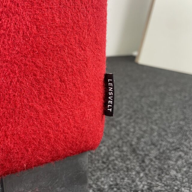 Lensvelt 2-Zits Bank - Rood