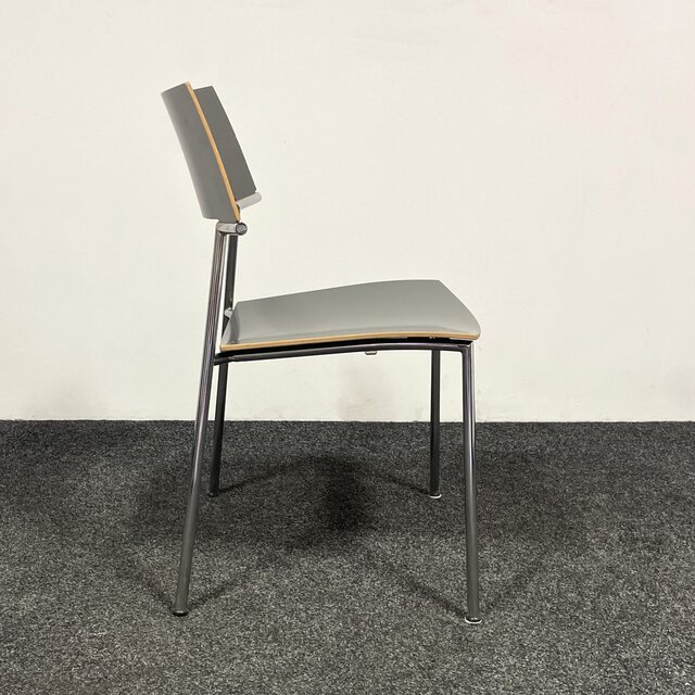 Van Der Sluis Quasi Stoel - Grijs Van Der Sluis Quasi Stoel - Grijs