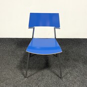 Van Der Sluis Quasi Stoel  - Blauw