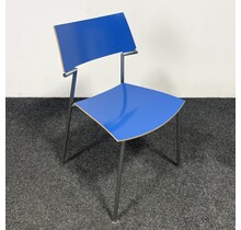 Van Der Sluis Quasi Stoel  - Blauw