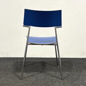 Van Der Sluis Quasi Stoel  - Blauw