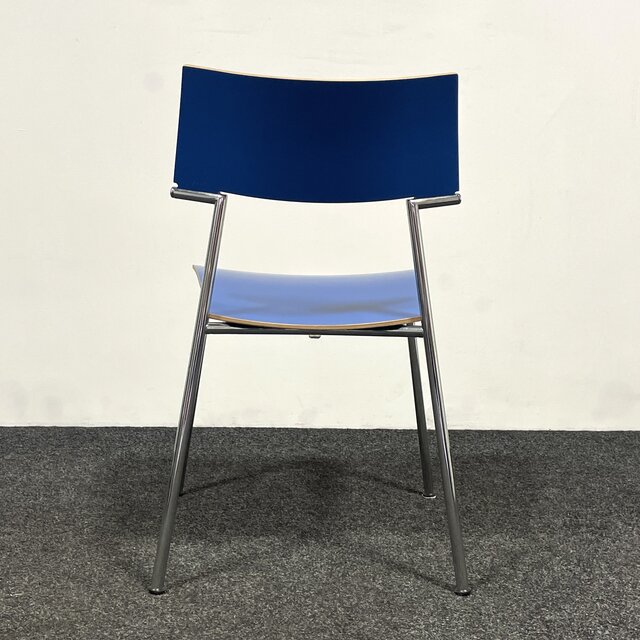 Van Der Sluis Quasi Stoel  - Blauw