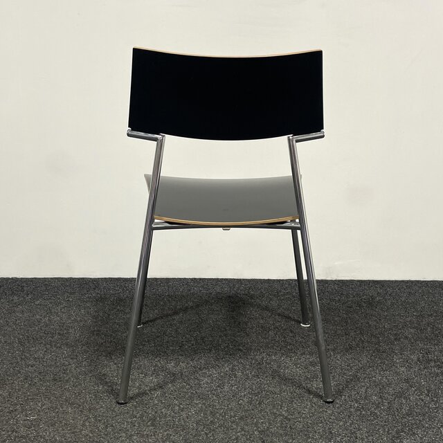 Van Der Sluis Quasi Stoel - Zwart Van Der Sluis Quasi Stoel - Zwart